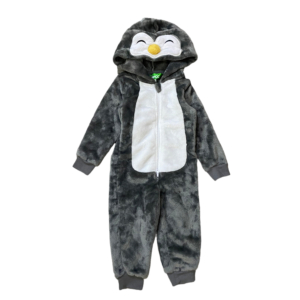 1-1,5 év (86) Pingvin pihe-puha pizsama, overál, jelmez