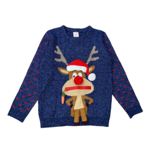 12-13 év (152-158) George rénszarvasos karácsonyi pulóver
