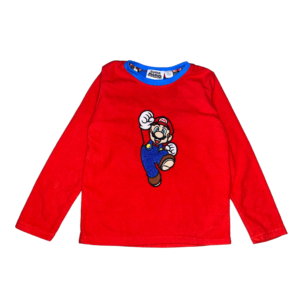 8-9 év (134) Primark Super Mario polár pulóver