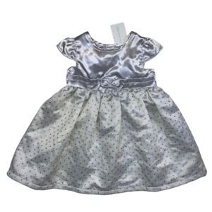 1-1,5 év (86) Új Baby Boutique pöttyös alkalmi ruha