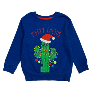 3-4 év (98-104) George kaktuszos karácsonyi pulóver
