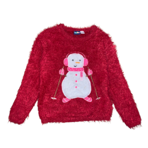 4-6 év (110-116) Lupilu hóemberes karácsonyi pulóver