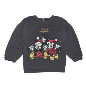 1,5-2 év (86-92) George Disney Minnie karácsonyi pulóver