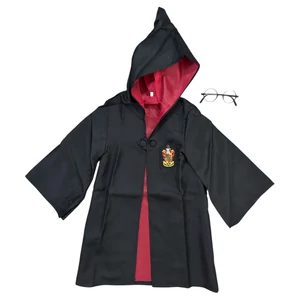 Új 4-6 év (110-116) Harry Potter talár, jelmez + szemüveg szett