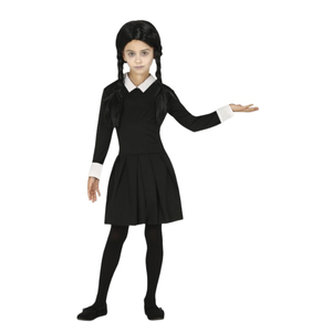 Új 8-10 év (134-140) Wednesday Addams ruha, jelmez