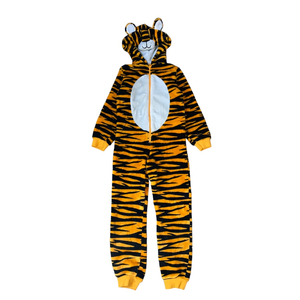 9-10 év (140) F&amp;F tigris pihe-puha pizsama, overál, jelmez