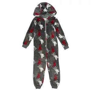 7-8 év (122-128) L.F.C. pihe-puha pizsama, overál