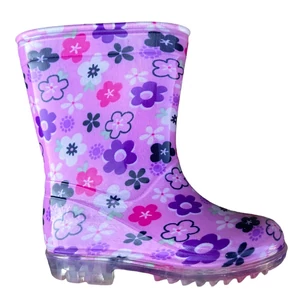 24-es (UK7) Virágos gyerek gumicsizma