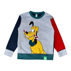 7-8 év (128) Benetton Disney Plútós polár pulóver