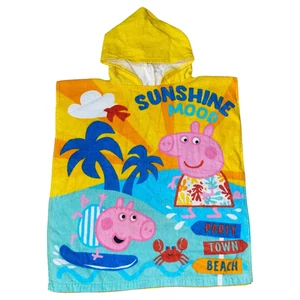 Peppa Pig poncsó törölköző, fürdőponcsó