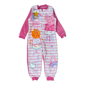 3-4 év (104) Peppa Pig pihe-puha pizsama, overál