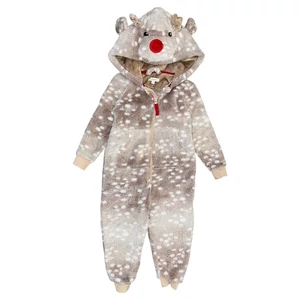 2-3 év (98) Bluezoo őzike, rénszarvas pihe-puha pizsama, overál, jelmez