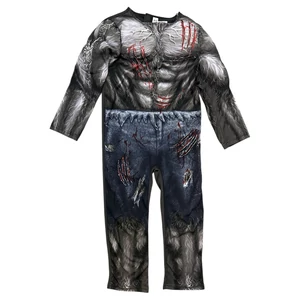 8-9 év (128-134) Vérfarkas, farkasember izmosított jelmez