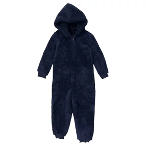 5-6 év (110-116) George sötétkék pihe-puha pizsama, overál