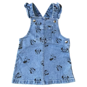 6-9 hó (74) F&F Disney Minnie kantáros farmerruha 6-9 hó (74) F&F Disney Minnie kantáros farmerruha