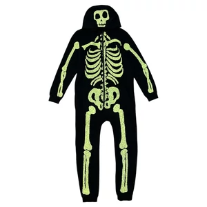 12-13 év (152-158) George foszforeszkáló csontváz szabadidő overál, pizsama, jelmez