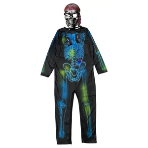 6-8 év (122-128) Halloween csontváz jelmez maszkkal 6-8 év (122-128) Halloween csontváz jelmez maszkkal