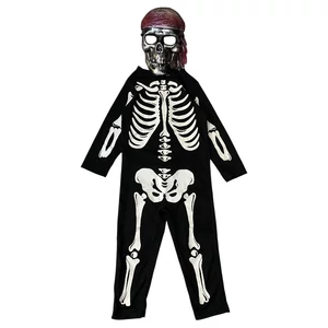 3-4 év (104) H&M Halloween foszforeszkáló csontváz jelmez maszkkal, pizsama, jelmez 3-4 év (104) H&M Halloween foszforeszkáló csontváz jelmez maszkkal, pizsama, jelmez