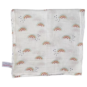 John Lewis szivárványos textil pelenka 66x68 cm