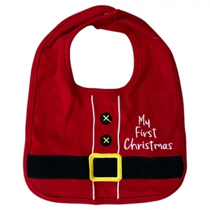 Mikulásos karácsonyi előke