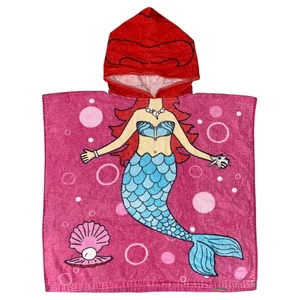 Sellős poncsó törölköző, fürdőponcsó