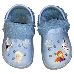 25-ös (8) Disney Frozen Jégvarázs bélelt papucs