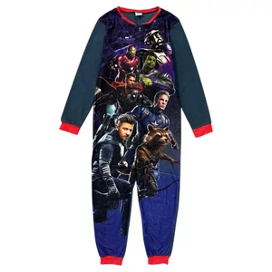 9-10 év (134-140) Marvel Szuperhősös polár pizsama, overál