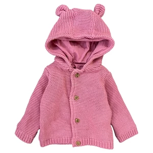 3-6 hó (68) M&amp;S bélelt kötött kardigán