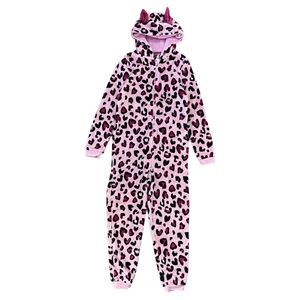 13-14 év (158-164) Párducmintás pihe-puha pizsama, overál
