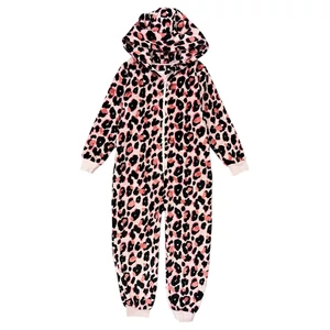 6 év (116) Next párducmintás pihe-puha pizsama, overál, jelmez