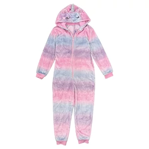 9-10 év (134-140) George unikornis pihe-puha pizsama, overál, jelmez