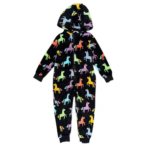 4-5 év (110) M&amp;S unikornisos pihe-puha pizsama, overál