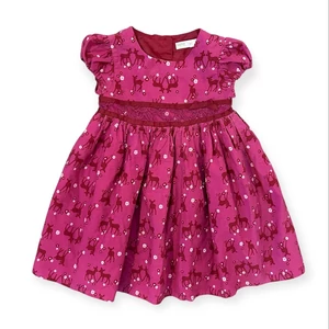 1,5-2 év (92) M&amp;Co őzikés alsószoknyás ruha