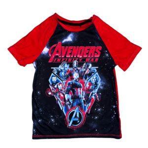 8-9 év (128-134) George Marvel Avengers póló