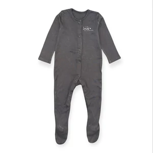 9-12 hó (74-80) George feliratos szürke rugdalózó