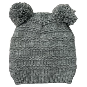 6-12 hó (74-80) Matalan szürke bélelt macifüles sapka