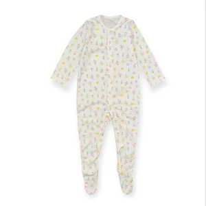 9-12 hó (80) Lily&amp;Dan virágos rugdalózó