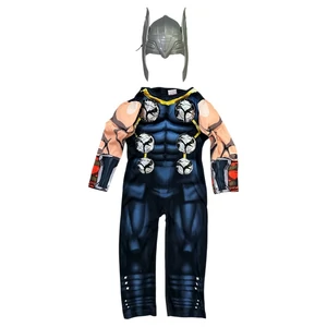 5-6 év (116) Tu Thor izmosított jelmez maszkkal