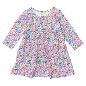 6-9 hó (74) M&amp;S virágos ruha