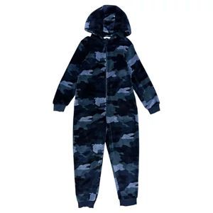 9-10 év (134-140) M&amp;S terepmintás pihe-puha pizsama, overál