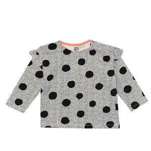 9-12 hó (80) F&amp;F pöttyös felső