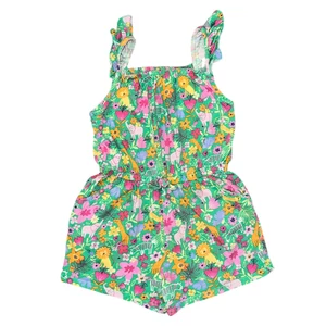 5-6 év (110-116) Nutmeg elefántos playsuit