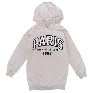 8-9 év (134) F&amp;F Paris hosszított pulóver