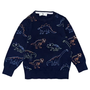 4 év (104) C&amp;A dínós kötött pulóver