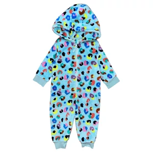 1-1,5 év (86) M&amp;S párducmintás pihe-puha pizsama, overál