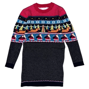 Next mikulásos karácsonyi kötött tunika 5 év (110)