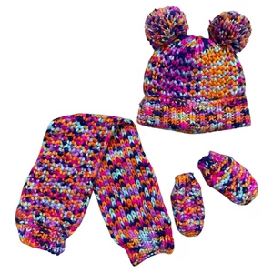 3-9 hó (68-74) Next kötött sapka, sál, kesztyű szett