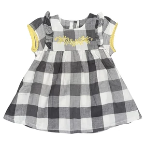 0-3 hó (62) Nutmeg kockás ruha