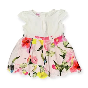 6-9 hó (74) Ted Baker virágos alsószoknyás ruha