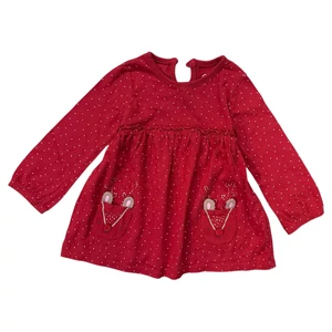 1-1,5 év (86) F&amp;F rénszarvasos karácsonyi ruha, tunika